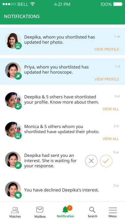 BharatMatrimony - Marriage App screenshot-4