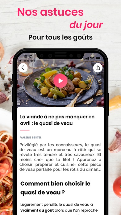 Cuisine Actuelle: idée recette Screenshot