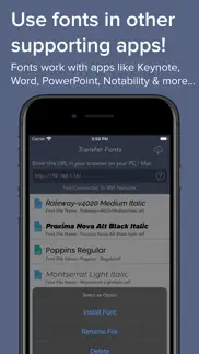 all fonts : install any fonts iphone screenshot 2