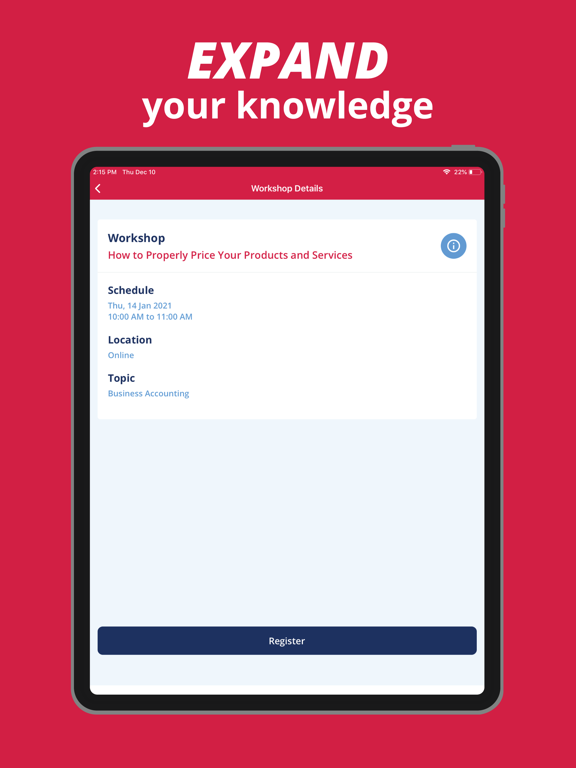 Louisiana SBDC iPad screenshot 5 - Business app