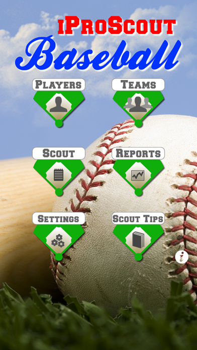 iProScout Baseball Screenshot
