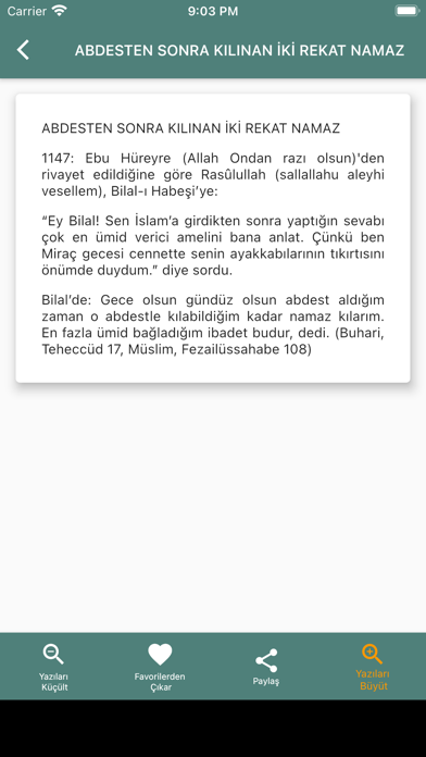 Riyazüs Salihin Hadis Kitabı Screenshot