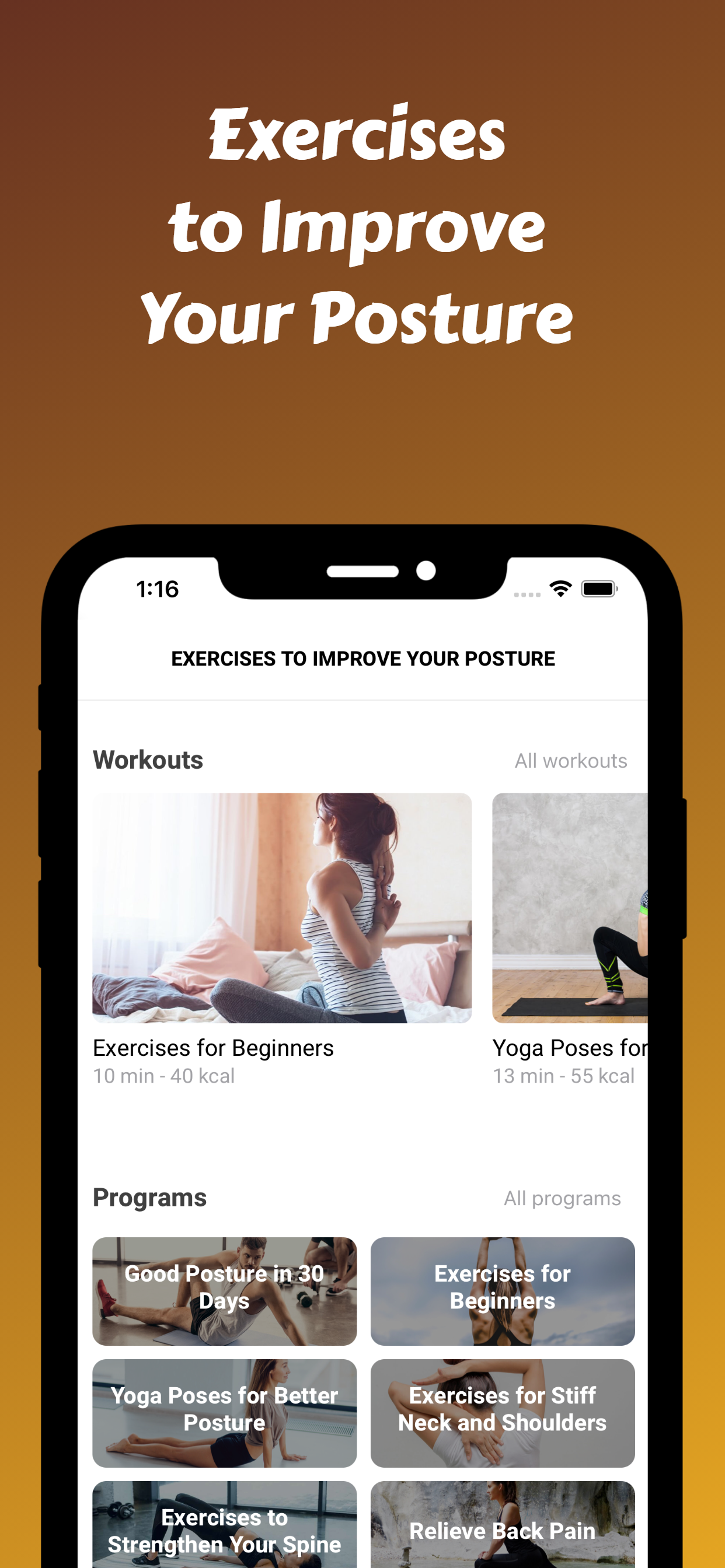 Posture Correction Exercises