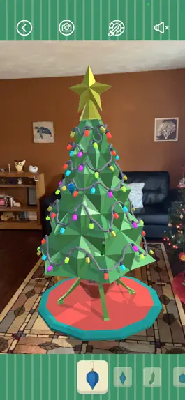 Game screenshot AR Holiday Tree Decorator hack