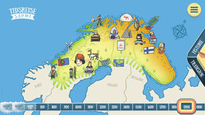 Tidsreise Sápmi Skole Screenshot