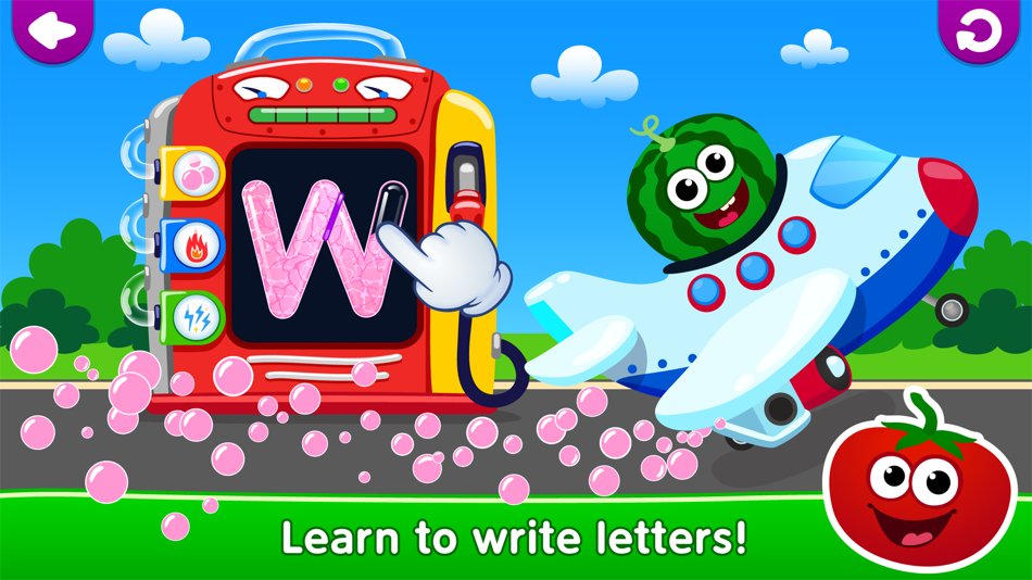 #3. ABC Learning games for kid (iOS) 由: Funny Food: Kids Learning Games