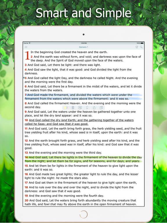 Screenshot #4 pour KJV Bible with Apocrypha. KJVA