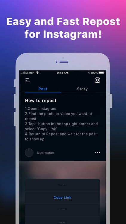 IG Repost - Story&IGTV&Post