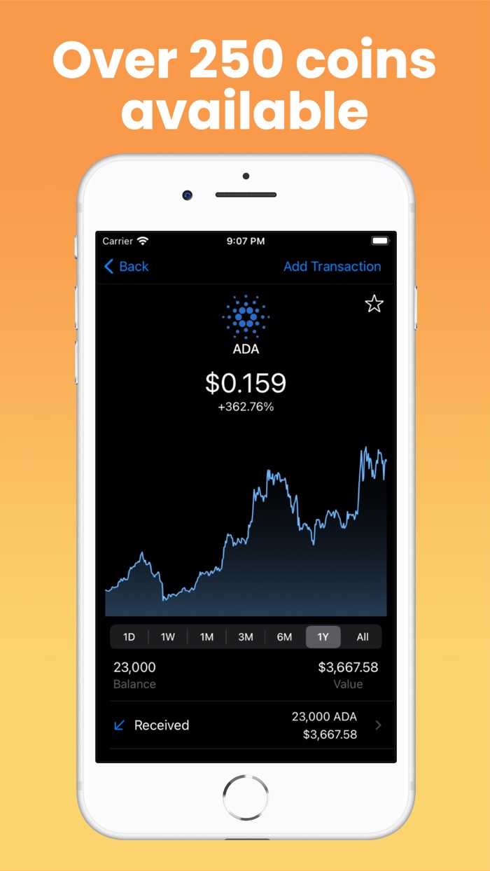Portfolio View Crypto Tracker