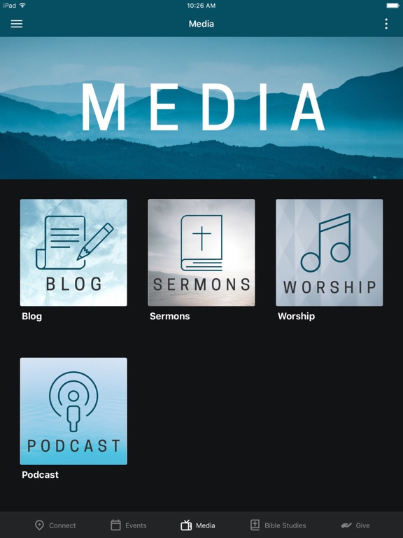 Hillside Church iPad screenshot 2 - Lifestyle app