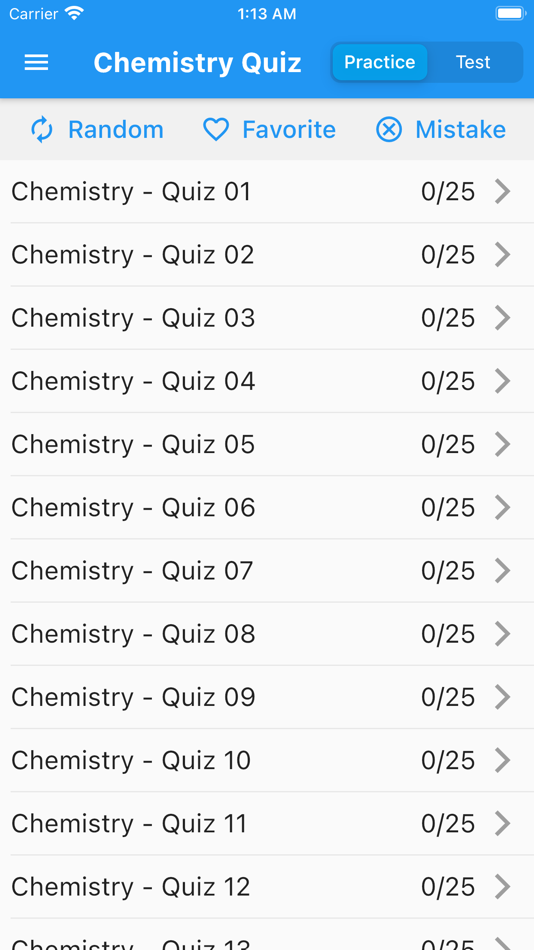 Chemistry Quiz (new) - 1.0 - (iOS)