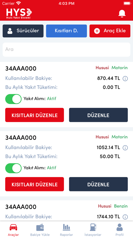 #4. HYS | Hızlı Yakıt Sistemi (iOS) 由: CODIFY YAZILIM BILISIM DANISMANLIK HIZMETLERI LIMITED SIRKETI