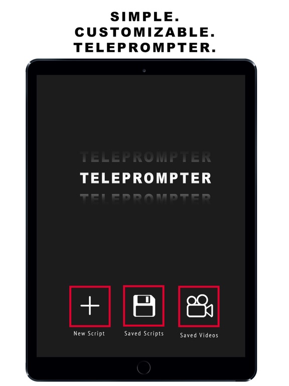 Screenshot #4 pour Teleprompter For Video App Pro