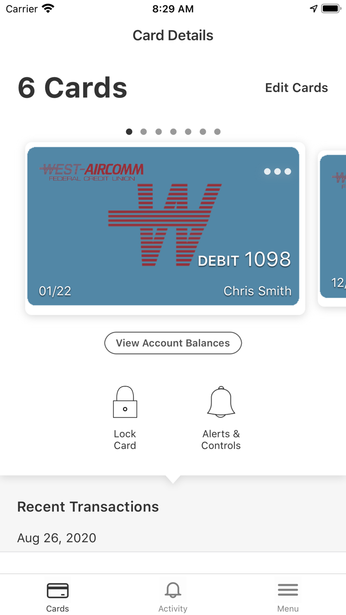 West-Aircomm CardGuard