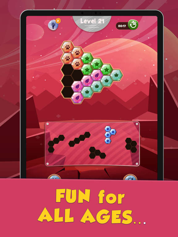 Block Hexa.gon Puzzle.s Games iPad screenshot 5 - Games app