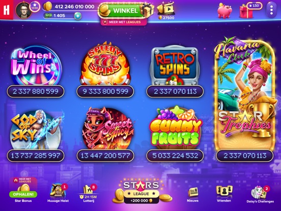 Stars Casino Slots iPad app afbeelding 10