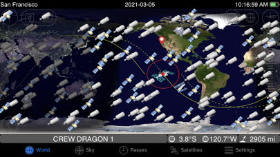 GoSatWatch Satellite Trackingのおすすめ画像5