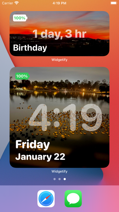 Widgetify: Home Screen Widgetsのおすすめ画像1