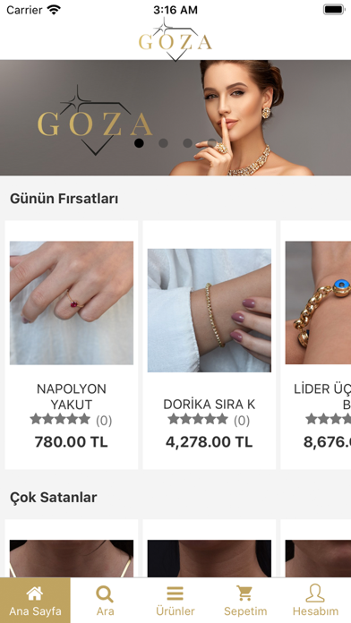 Screenshot #1 pour GozaJewellery
