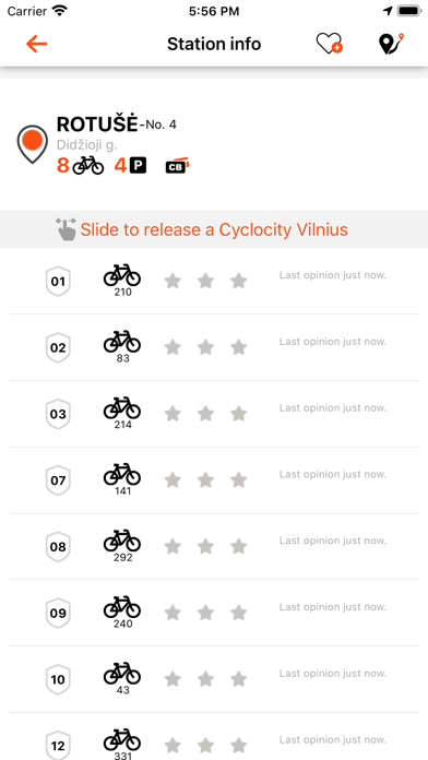 Screenshot #3 pour Cyclocity Vilnius