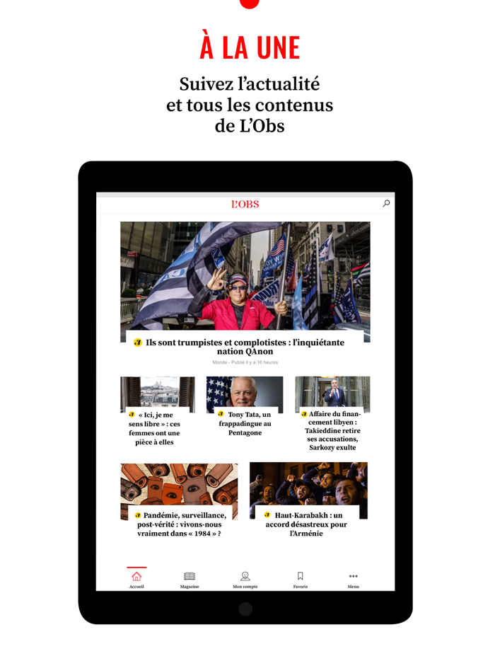 LObs – actu et information