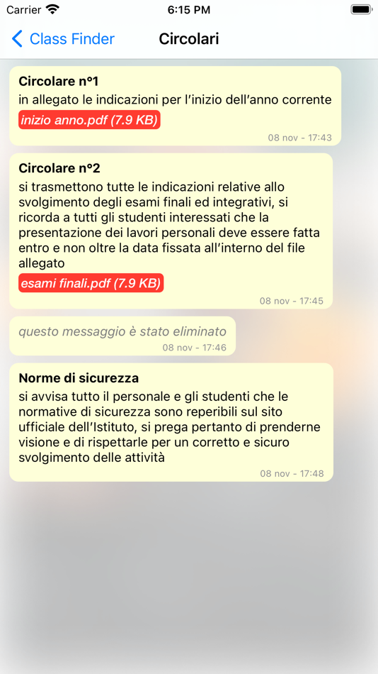 #5. Class Finder (iOS) 由: Antonio Mandatori