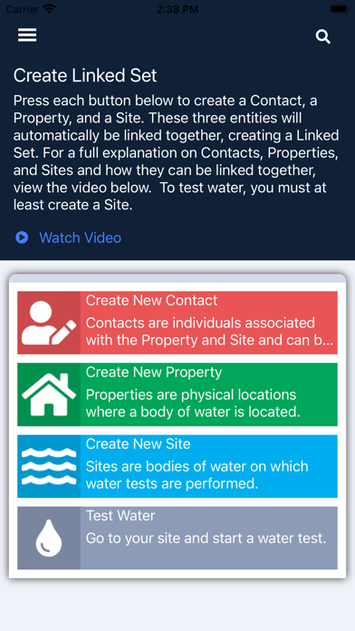 WaterLink Solutions PRO Screenshot