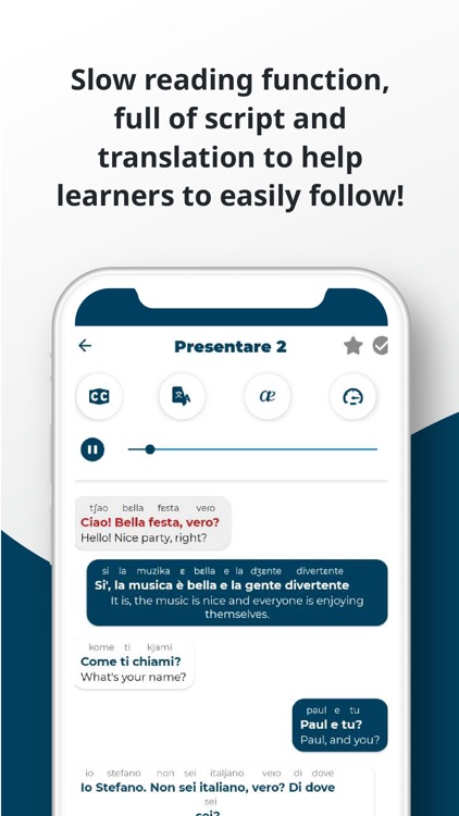 Italian ー Listening・Speaking screenshot-4