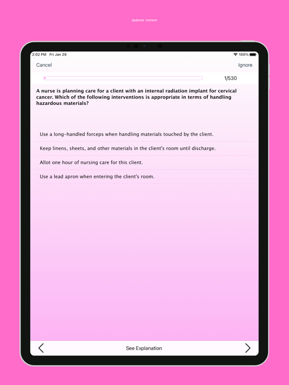 Screenshot #5 pour CGFNS Self-Paced