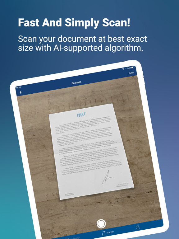 Screenshot #4 pour UppScanner - Scan Documents