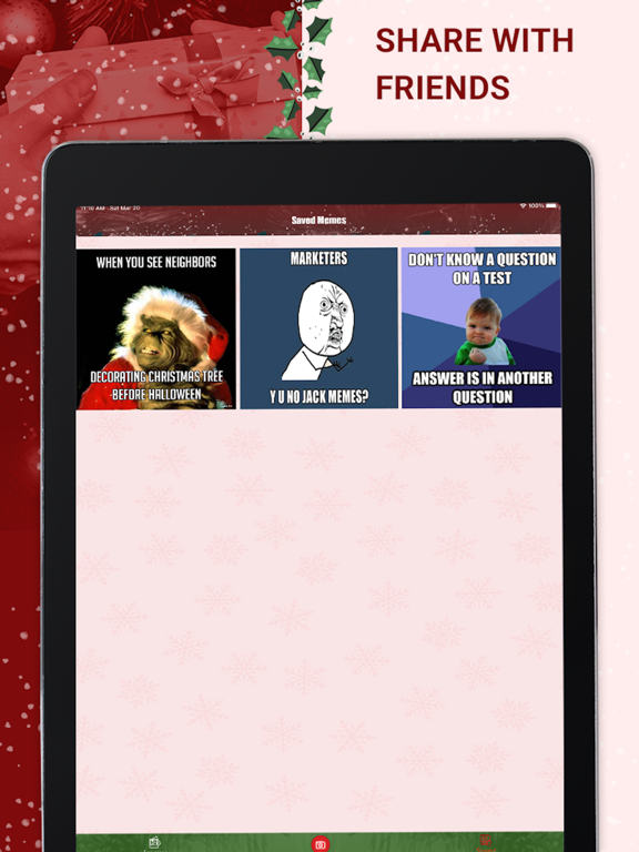 Memes for Fun | New Year 2020 iPad screenshot 5 - Photo & Video app