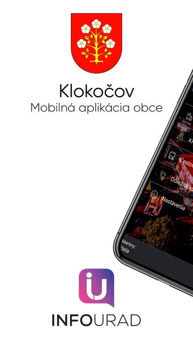 Obec Klokočov Screenshot
