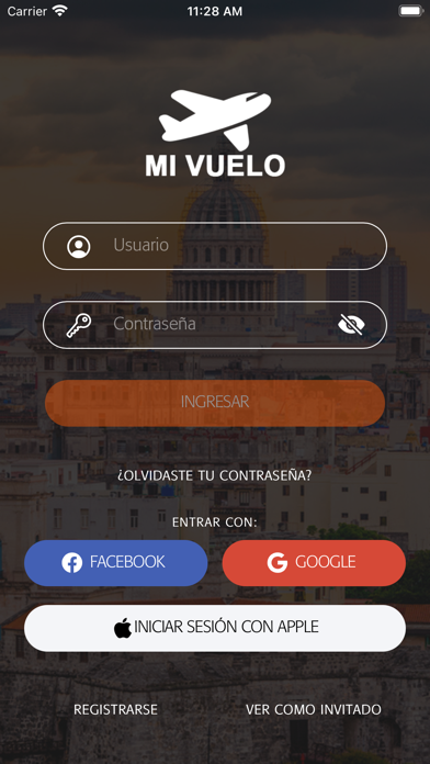 MiVuelo Screenshot