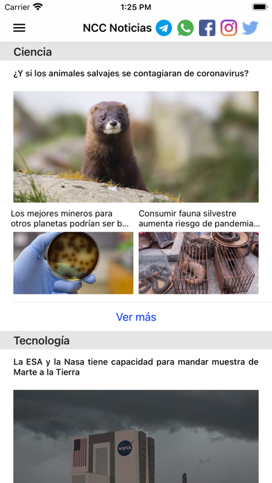 NCC Iberoamérica Screenshot