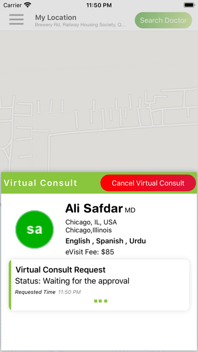 Virtual Care 24/7 Screenshot