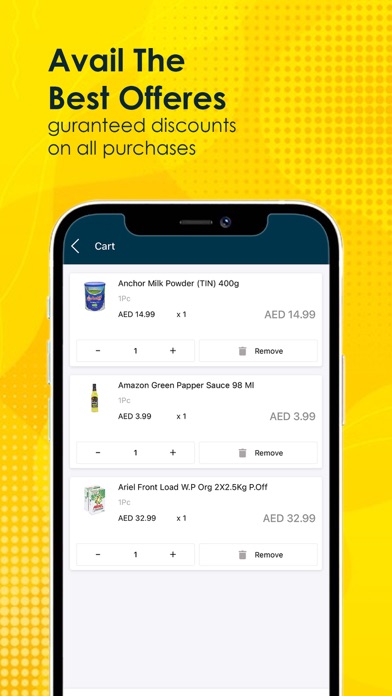 Offerkart Screenshot