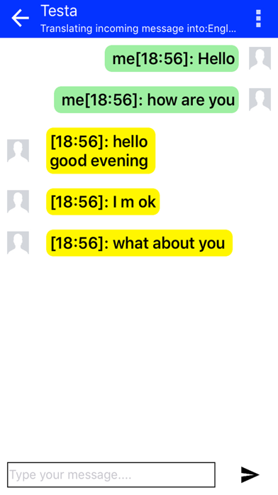 Chat Translator Screenshot