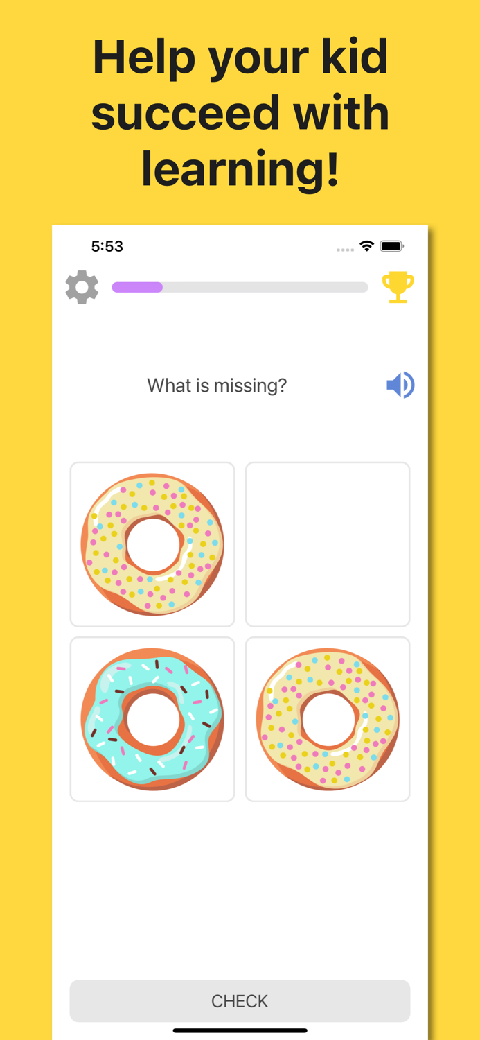 Learning Kindergarten Kid Game