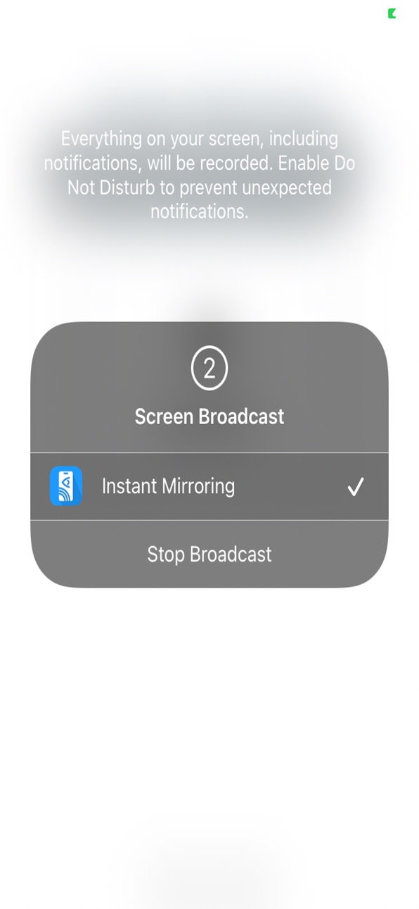 iPhone screenshot