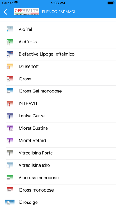 Prontuario Oftalmico OFFHEALTH Screenshot