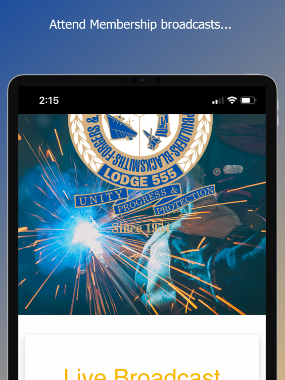 IBB Lodge 555 Member App screenshot 2