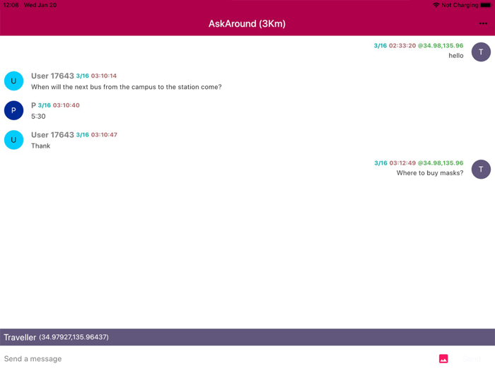 AskAround - Ask People Nearby