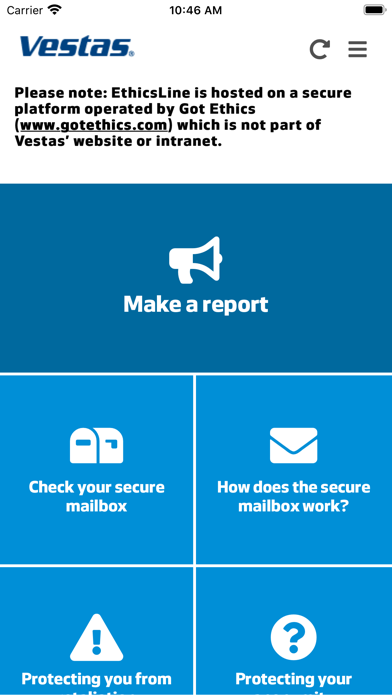Screenshot #1 pour Vestas Compliance