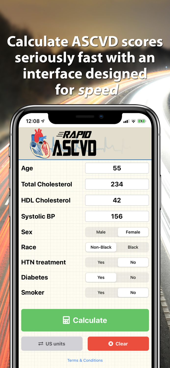 RapidASCVD ASCVD Risk Calc