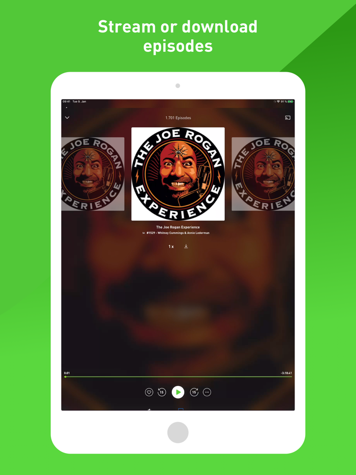 GetPodcast - Podcast Player