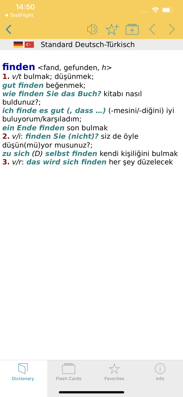 Big German Turkish Dictionary