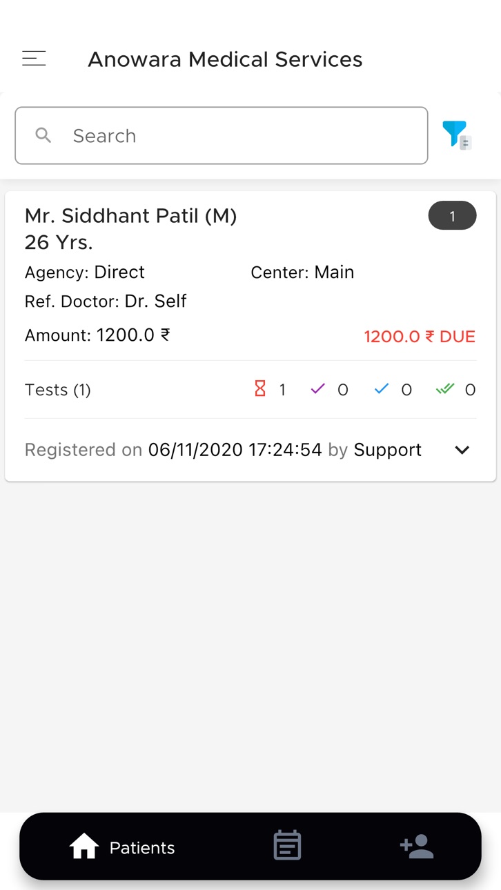 iPhone screenshot