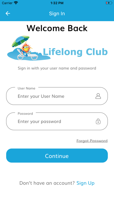 Lifelong Club Screenshot