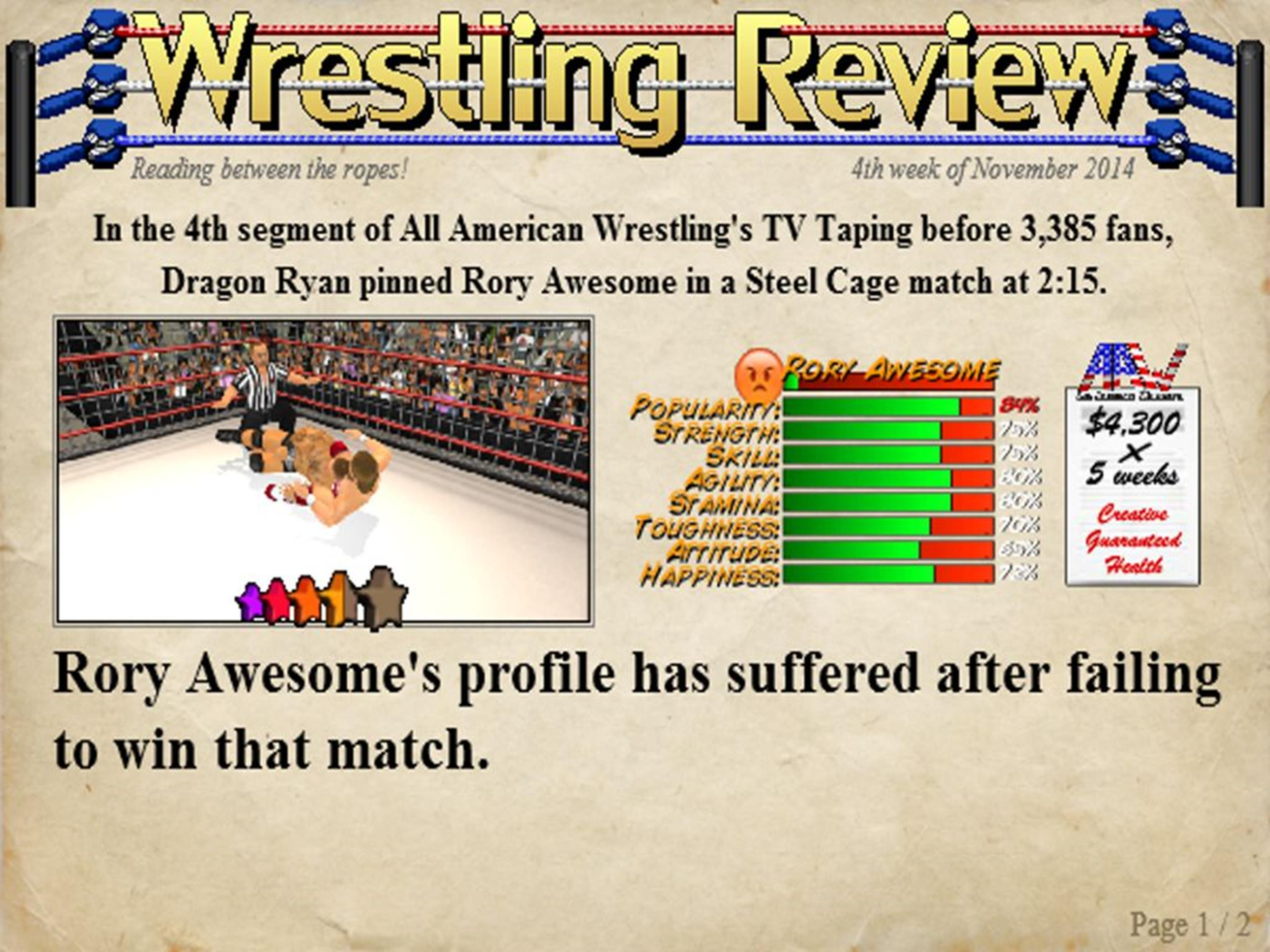 Wrestling Revolution 3D screenshot 13