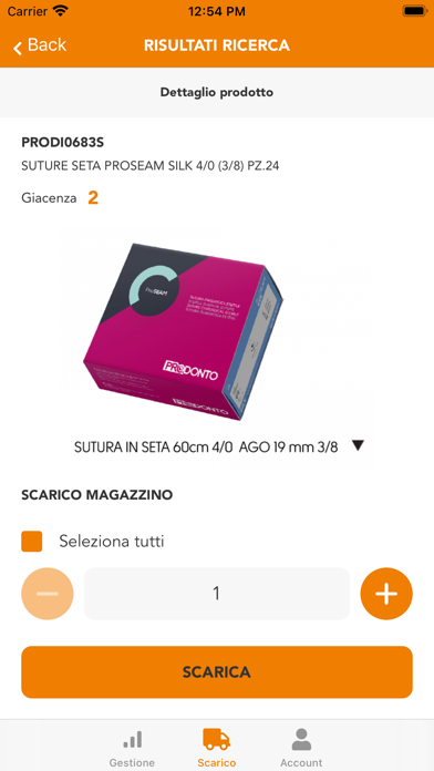 Clapp Pro Gestione Magazzino Screenshot